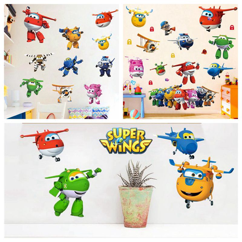 Baby Nursery Game - Sıcak Karikatür Süper Kanatları Deformasyon Uçak