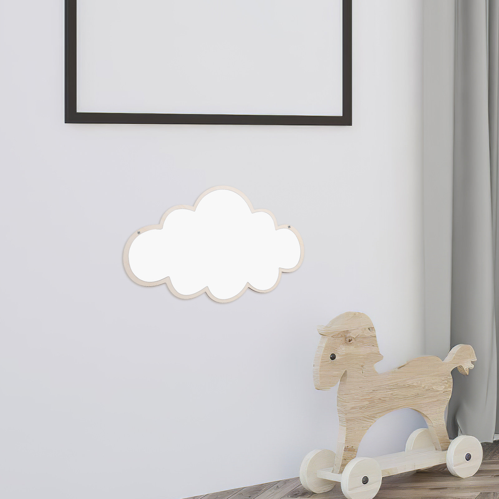 Baby Nursery Equipment - İskandinav Çocuk Güvenlik Aynası Çıkarılabilir Taban