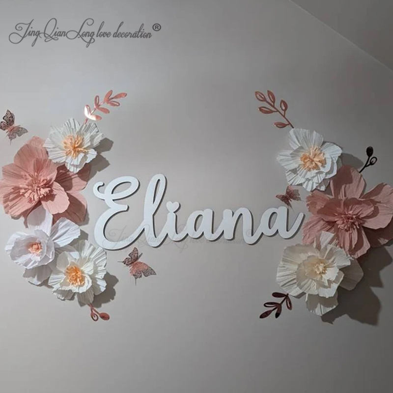 Baby Nursery Name Letters - Kreş için Özel İsim Burcu Kişiselleştirilmiş