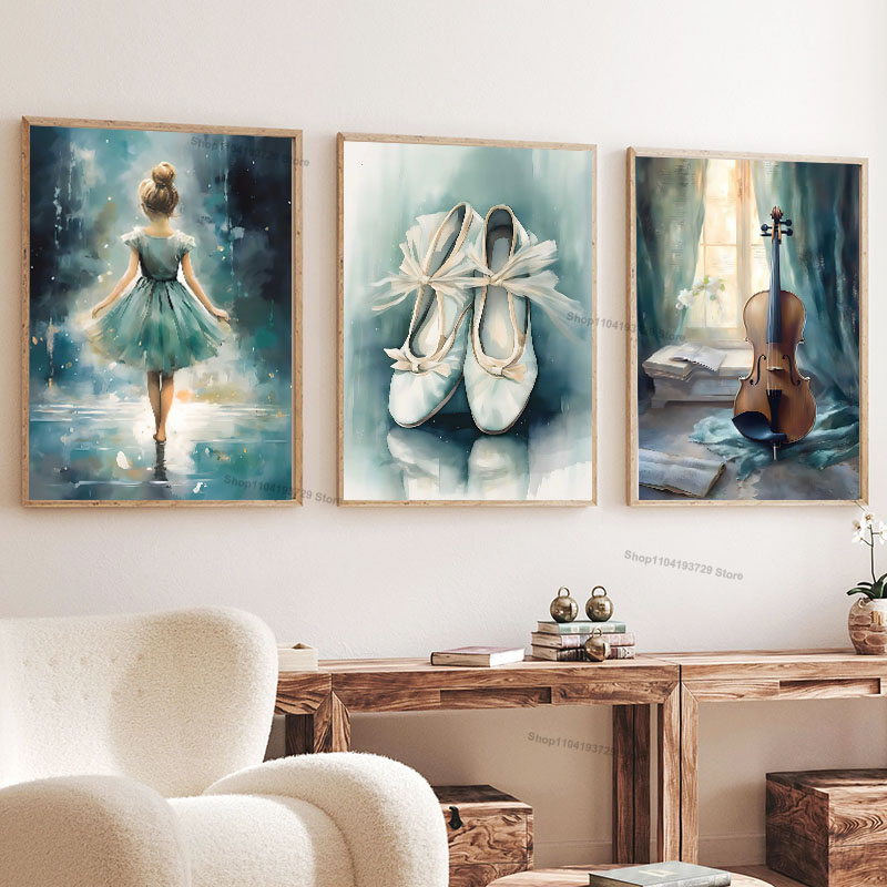 Baby Nursery Home - Suluboya Bale Kız Ayakkabıları Çello Kreş