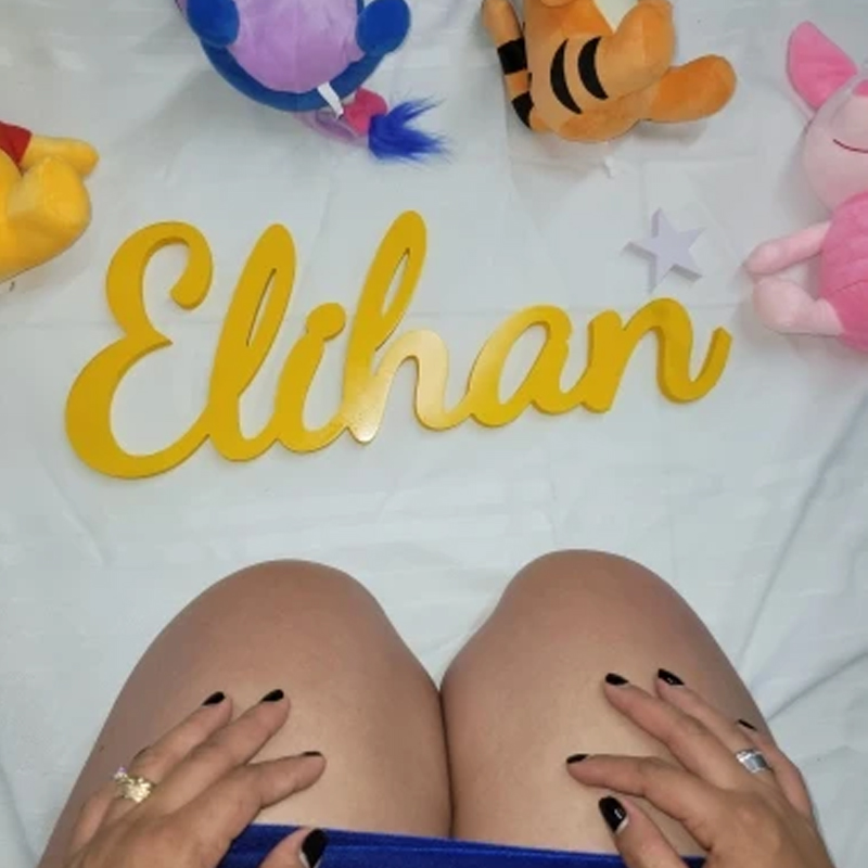 Çocuk Odası Dekorasyonu için Ö - Baby Nursery Name Letters incelemesi ve fiyatı