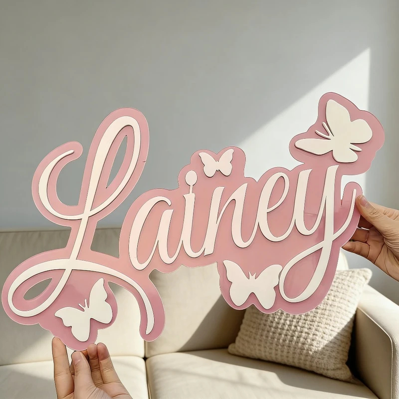 Kişiye Özel Bebek İsim Plakası - Baby Nursery Kids incelemesi ve fiyatı