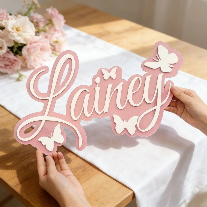 Kişiye Özel Bebek İsim Plakası - Baby Nursery Kids incelemesi ve fiyatı