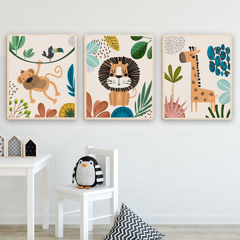 Boho Maymun Aslan Zürafa Kuş Z - Baby Nursery Home incelemesi ve fiyatı