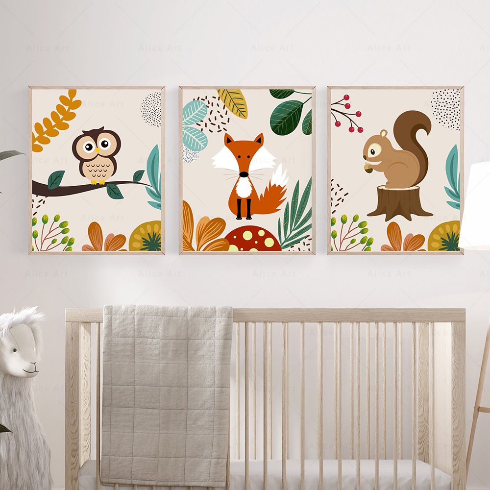 Boho Maymun Aslan Zürafa Kuş Z - Baby Nursery Home incelemesi ve fiyatı