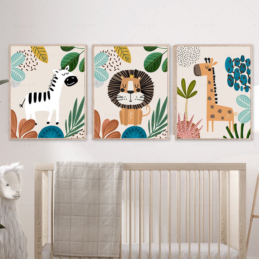 Boho Maymun Aslan Zürafa Kuş Z - Baby Nursery Home incelemesi ve fiyatı