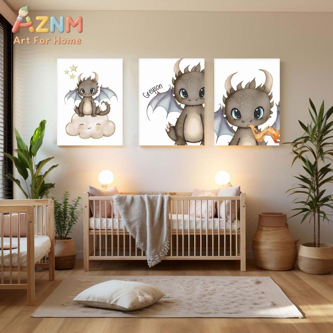 AZNM Sevimli Bebek Ejderha Kan - Baby Nursery Kids incelemesi ve fiyatı
