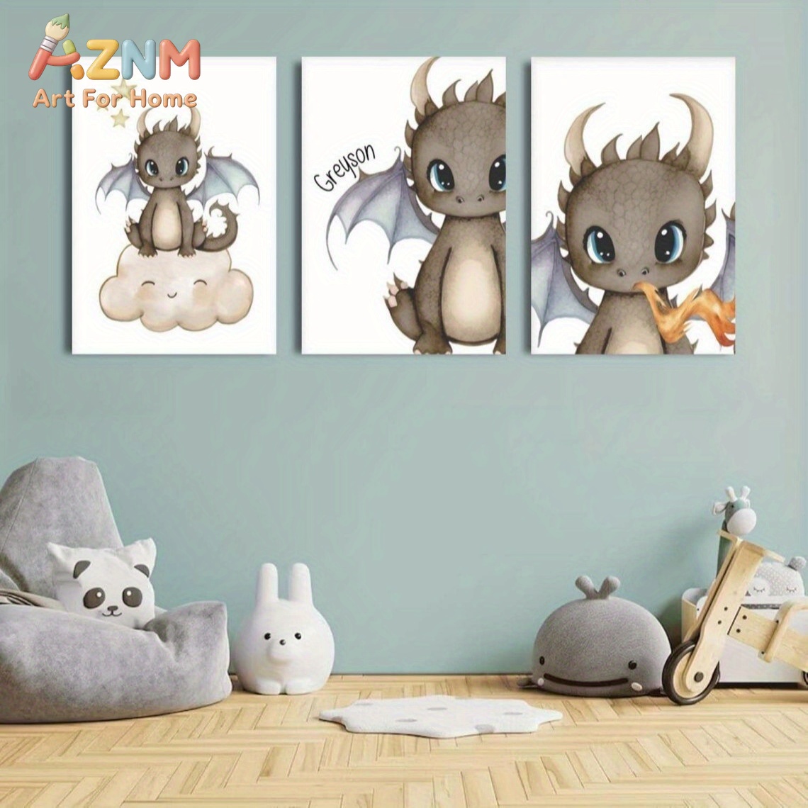 AZNM Sevimli Bebek Ejderha Kan - Baby Nursery Kids incelemesi ve fiyatı