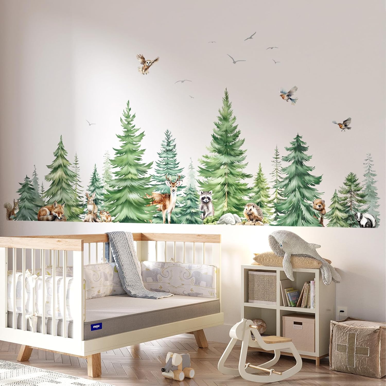 Büyük Suluboya Çam Ağacı Hayva - Baby Nursery Needs incelemesi ve fiyatı