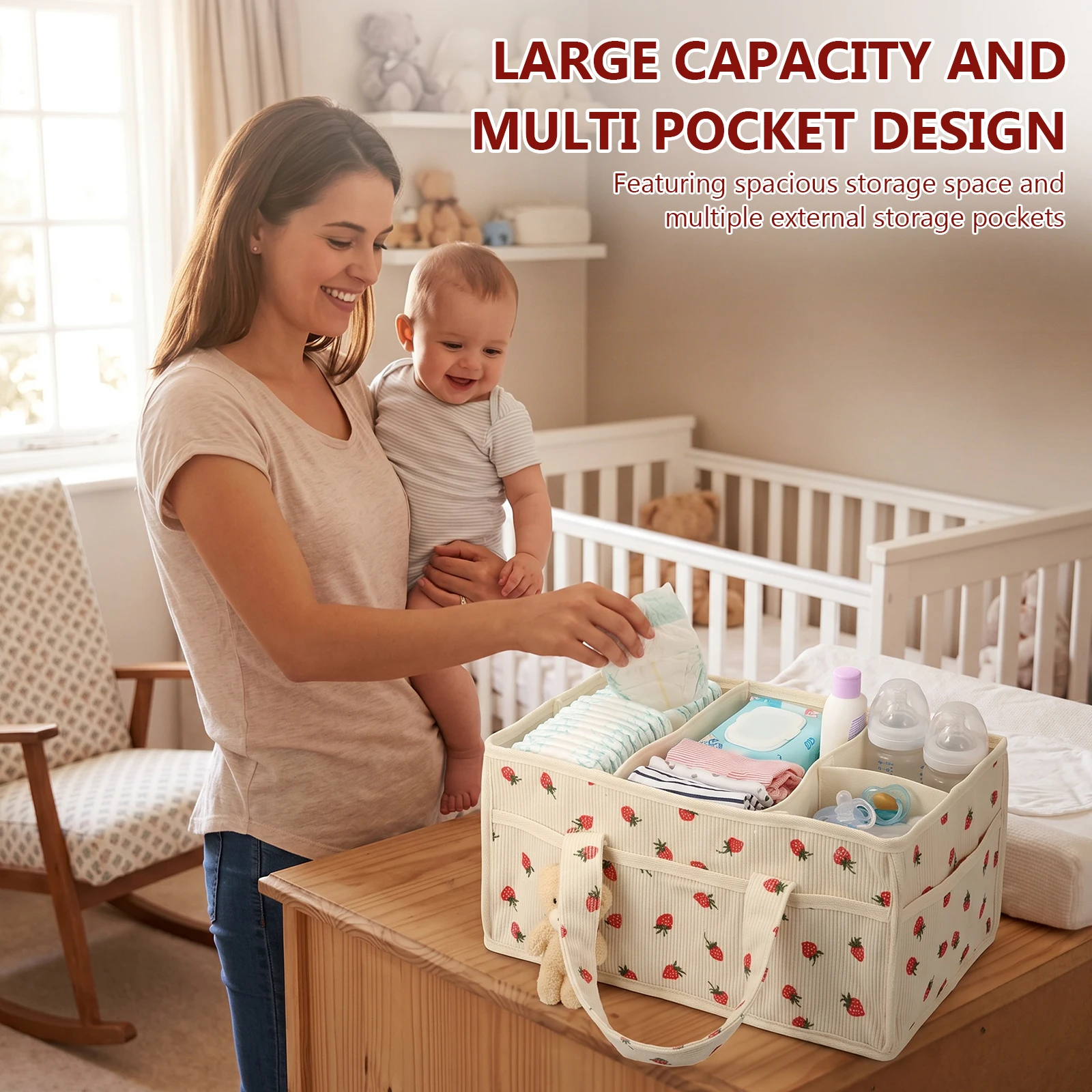 Bebek Bezi Mendil Sepeti Düzen - Baby Nursery Equipment incelemesi ve fiyatı