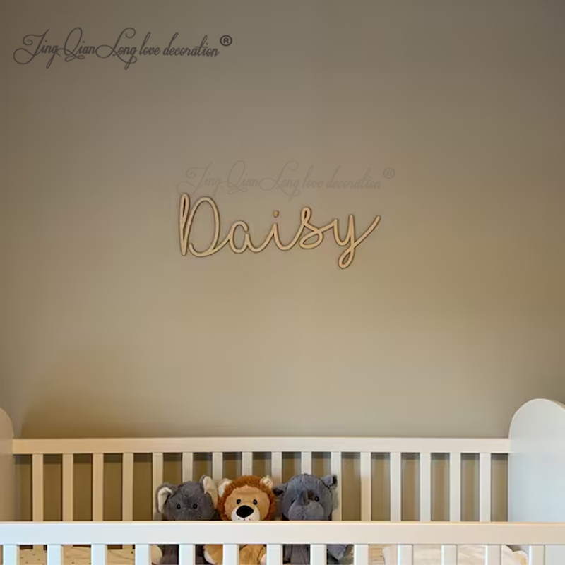 Özel Dekoratif Ahşap Tabela-Ki - Baby Nursery Name Letters incelemesi ve fiyatı