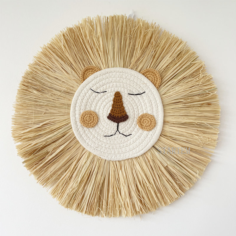 INS Nordic El Yapımı Aslan Duv - Baby Nursery Artwork incelemesi ve fiyatı