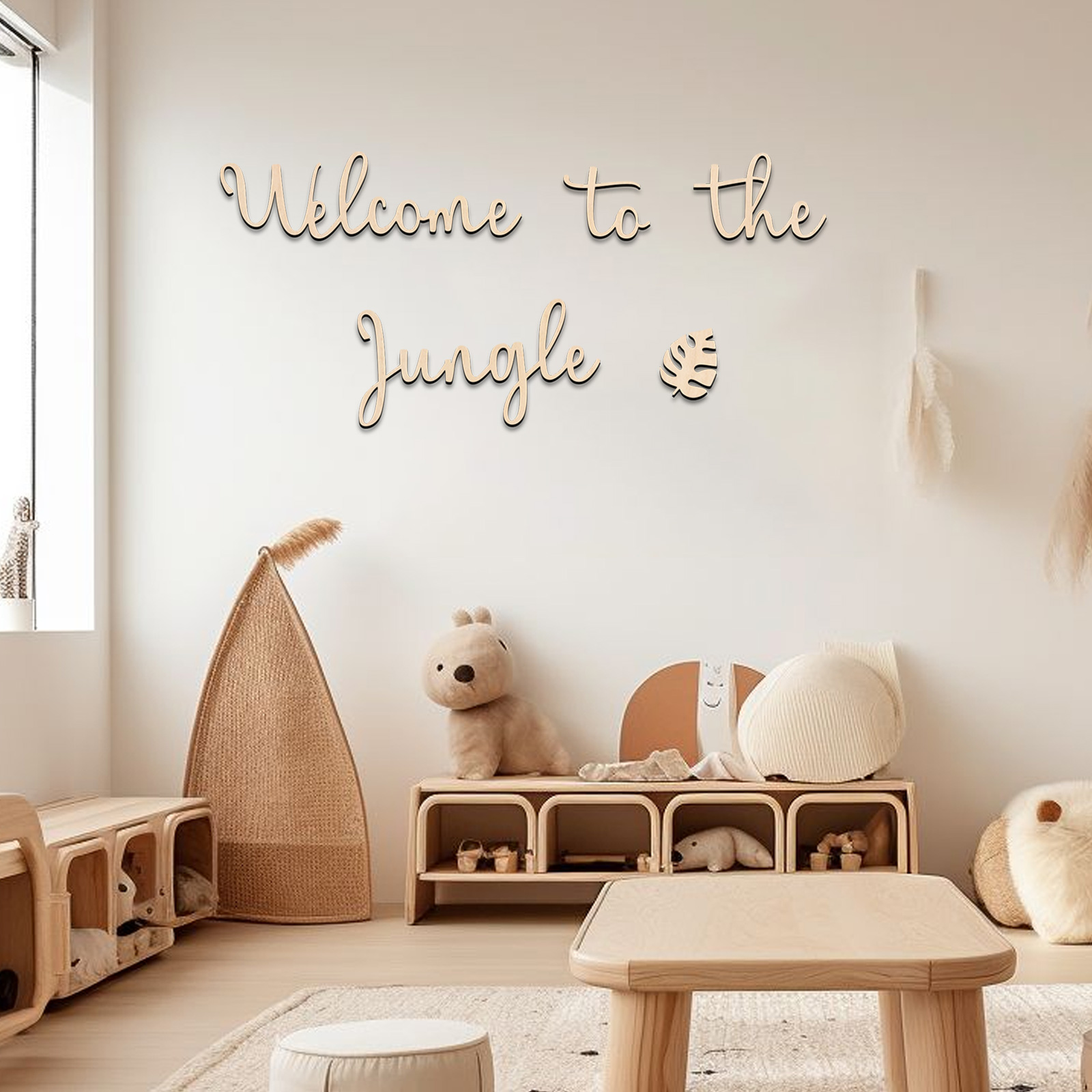 Orman Ahşap Tabelası'na Hoş Ge - Baby Nursery Artwork incelemesi ve fiyatı
