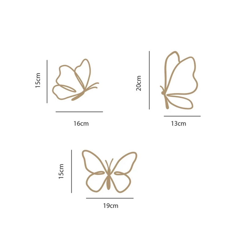 Ahşap Kelebek Levhası, Ahşap D - Baby Nursery Artwork incelemesi ve fiyatı