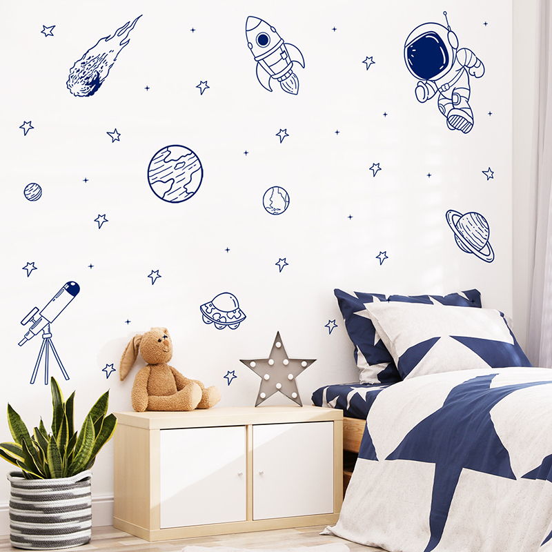 Karikatür Evren Astronot Gezeg - Baby Nursery Needs incelemesi ve fiyatı