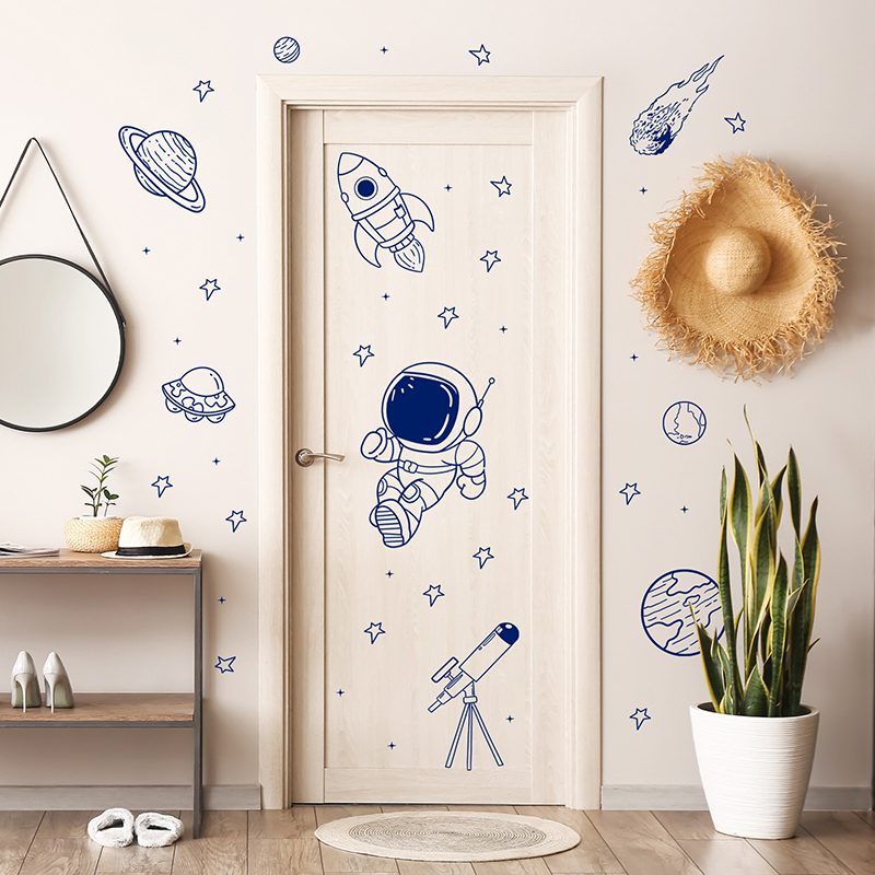 Karikatür Evren Astronot Gezeg - Baby Nursery Needs incelemesi ve fiyatı