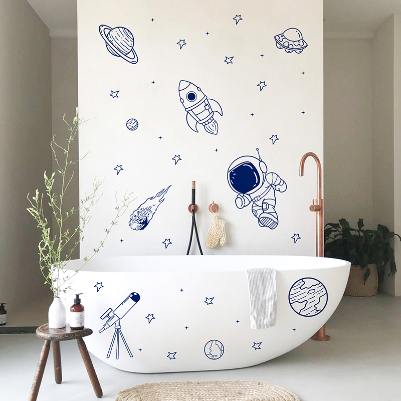 Karikatür Evren Astronot Gezeg - Baby Nursery Needs incelemesi ve fiyatı