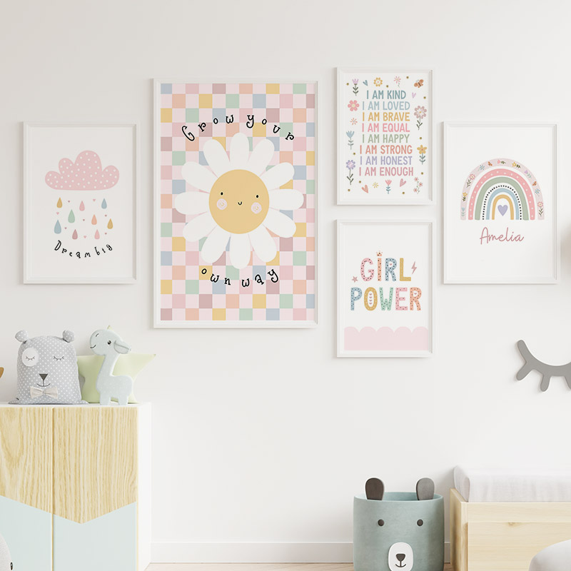 Güneş çiçek gökkuşağı bulut ka - Baby Nursery Kids incelemesi ve fiyatı