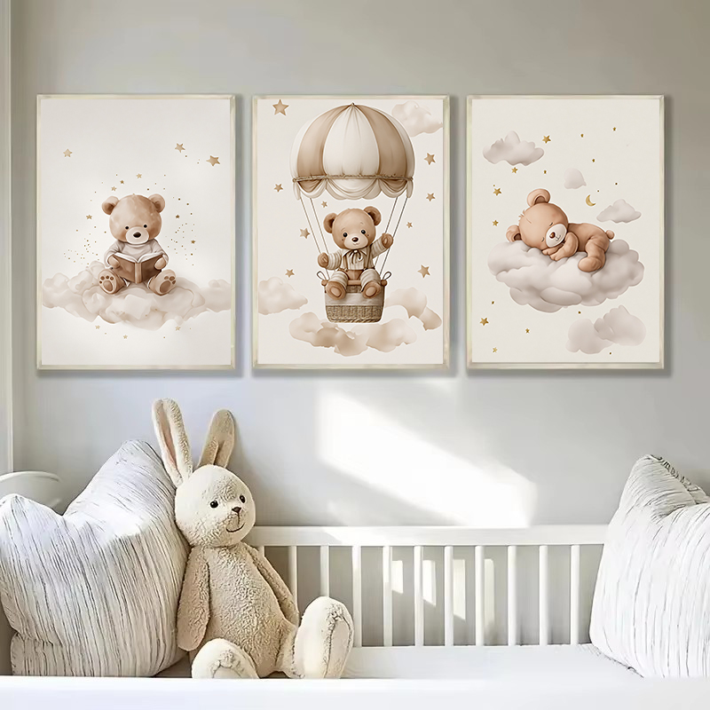 3'lü/set Bohem Ayıcık Hayvan Ö - Baby Nursery Home incelemesi ve fiyatı